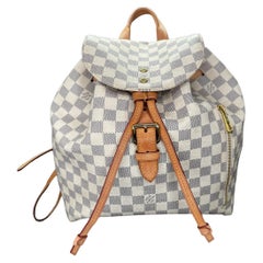 Vintage Louis Vuitton Damier Azur Sperone Backpack