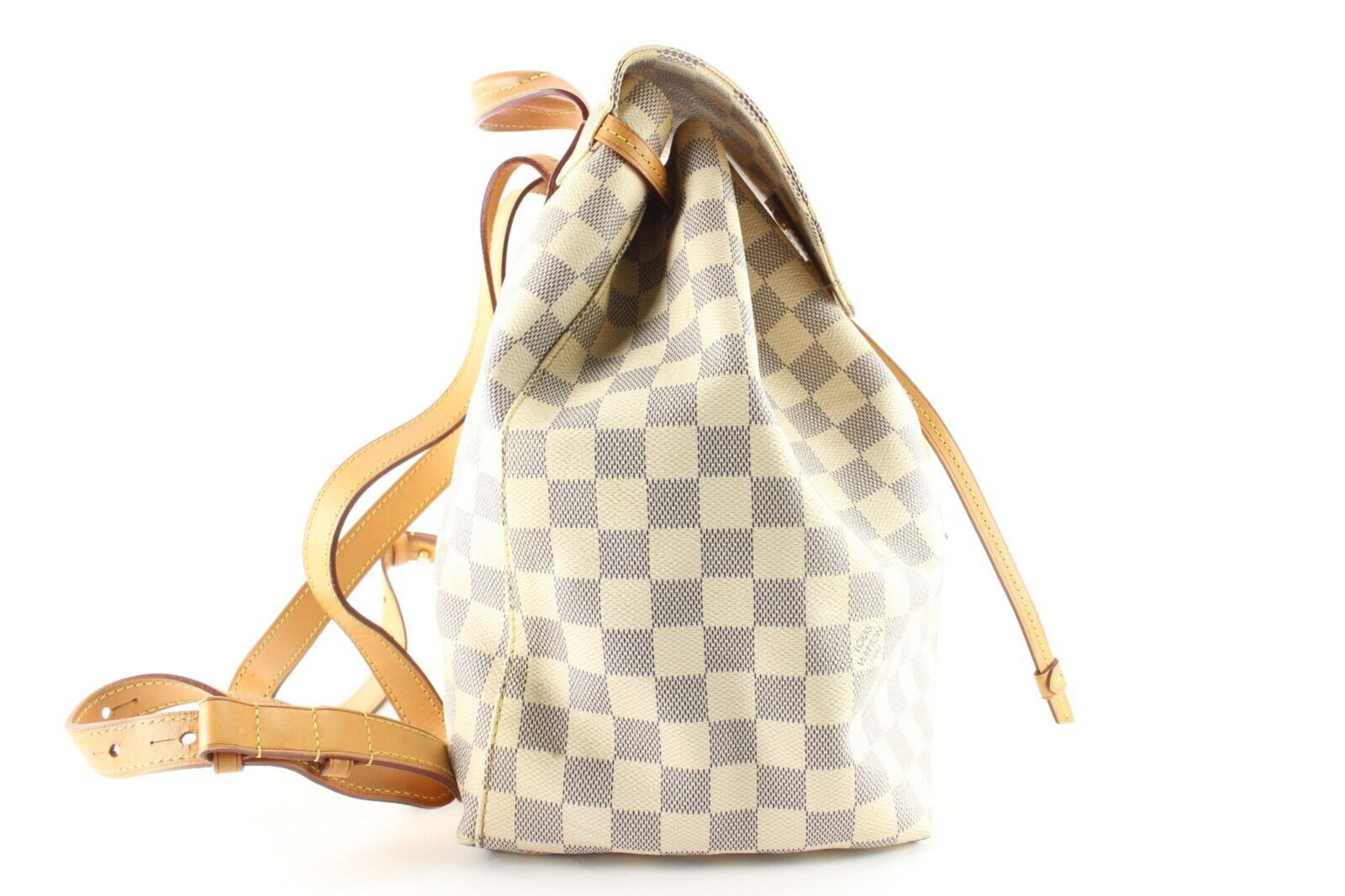 Louis Vuitton Damier Azur Sperone BB Mini Backpack 3LK0425 3