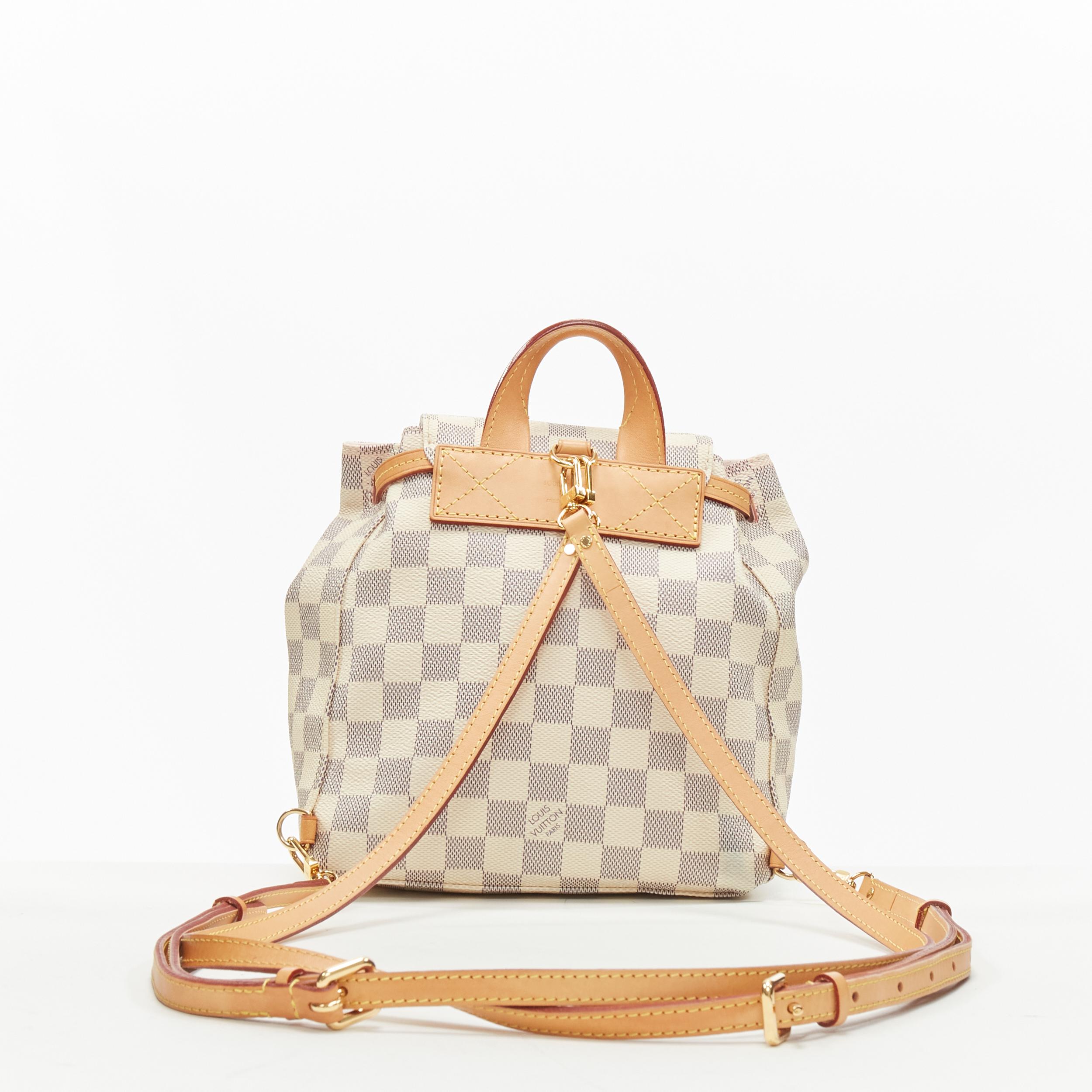 louis vuitton backpack white