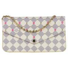 Louis Vuitton Love Note Chain Clutch Leather at 1stDibs