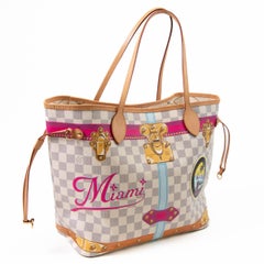 Louis Vuitton Damier Azur Summer Trunks Miami Neo Neverfull MM