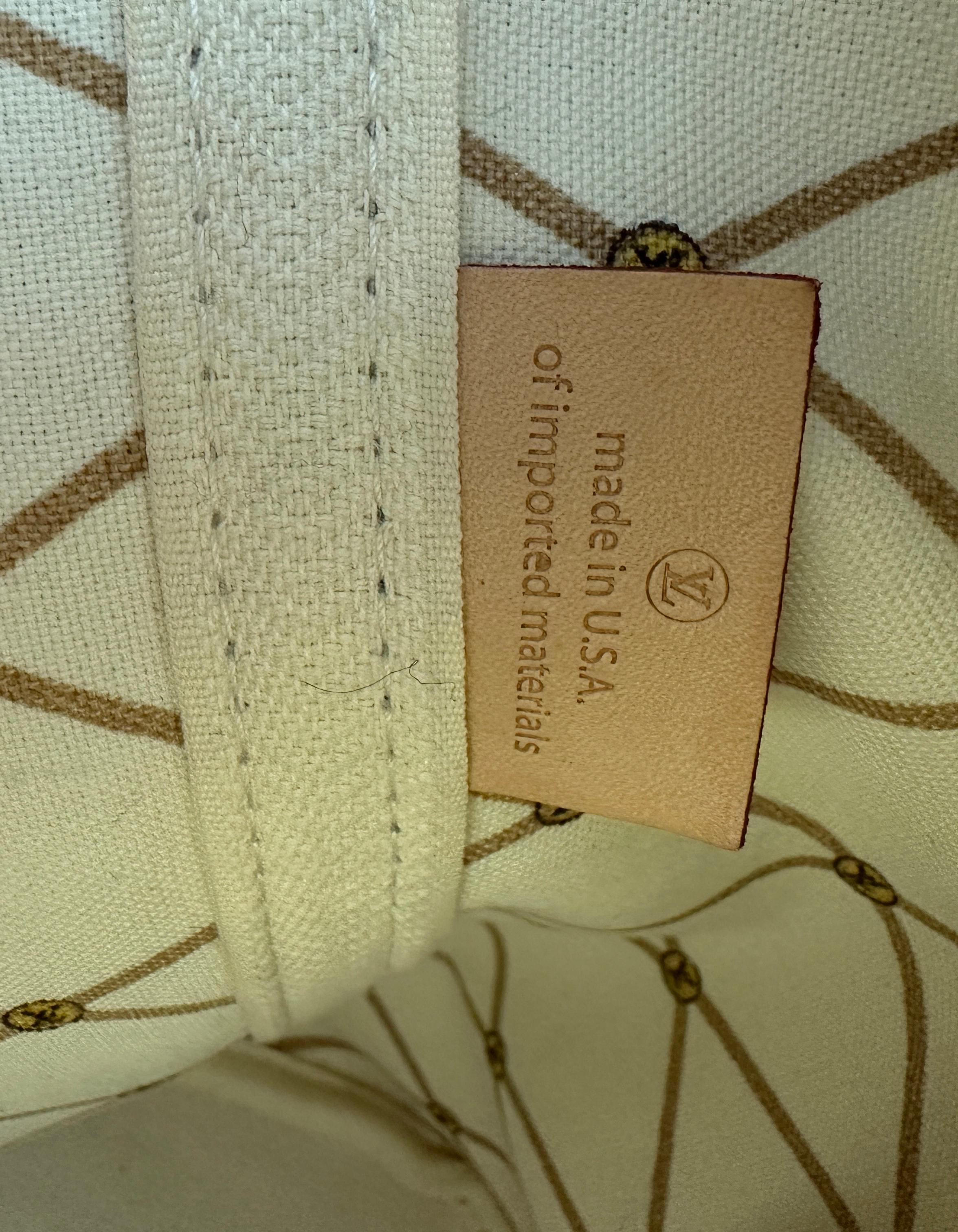 Bolso Tote Louis Vuitton Damier Azur Summer Trunks Neverfull MM 4
