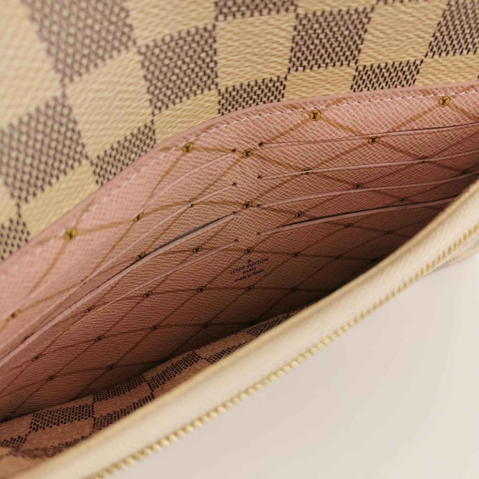 Louis Vuitton Damier Azur Summer Trunks Pochette Weekend White 3