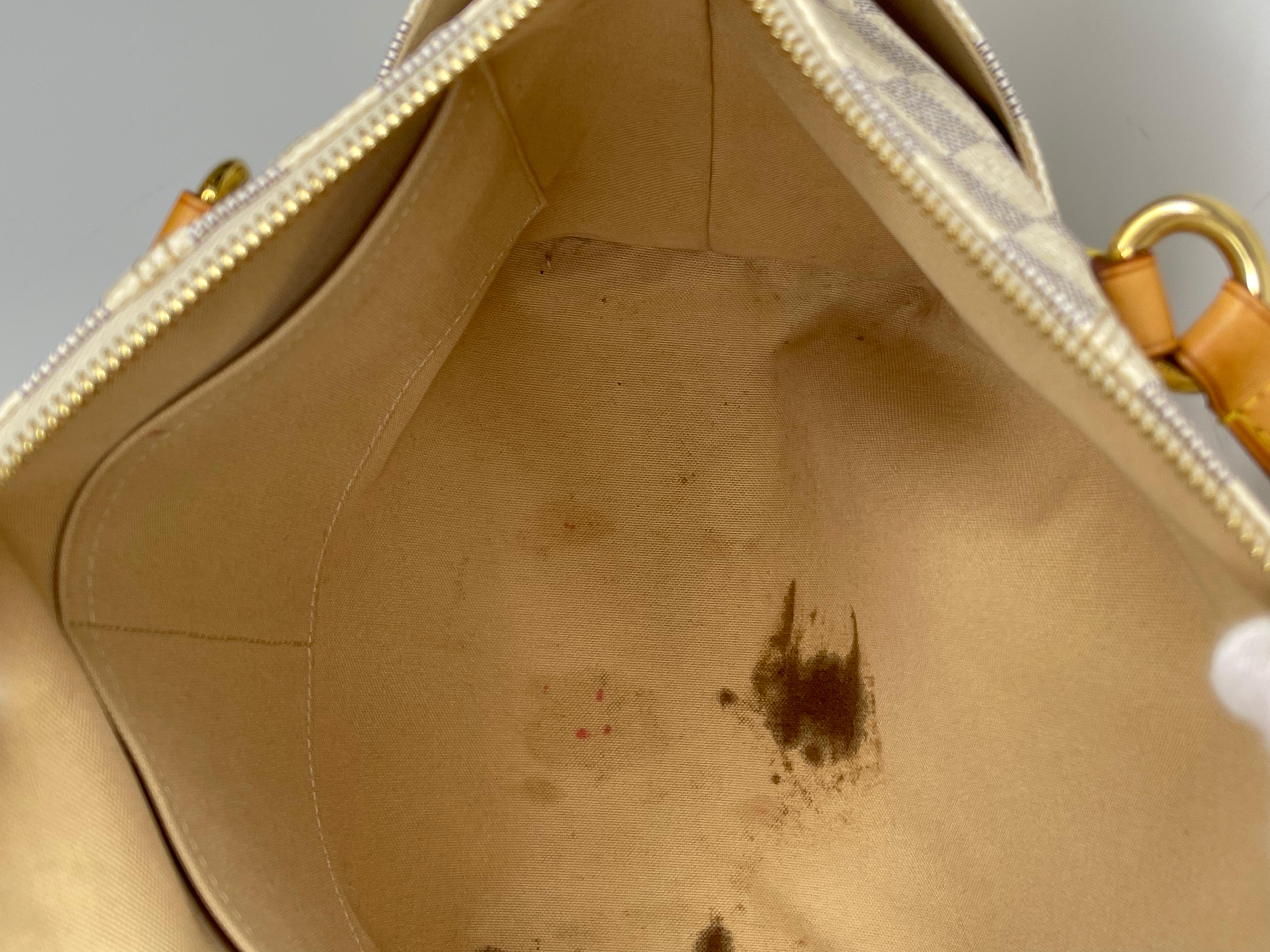  Louis Vuitton Damier Azur Totally PM Bag (2009) For Sale 3