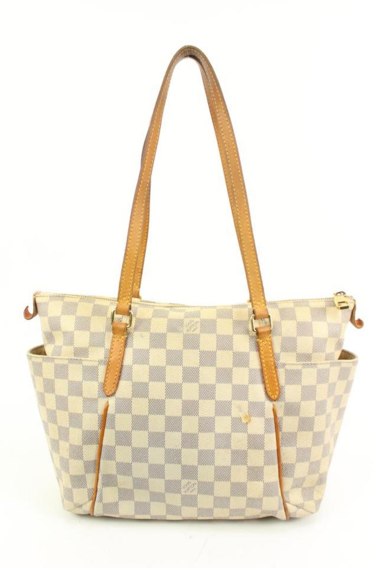 Louis Vuitton Damier Azur Totally PM Tote Bag 1L615a For Sale at 1stDibs