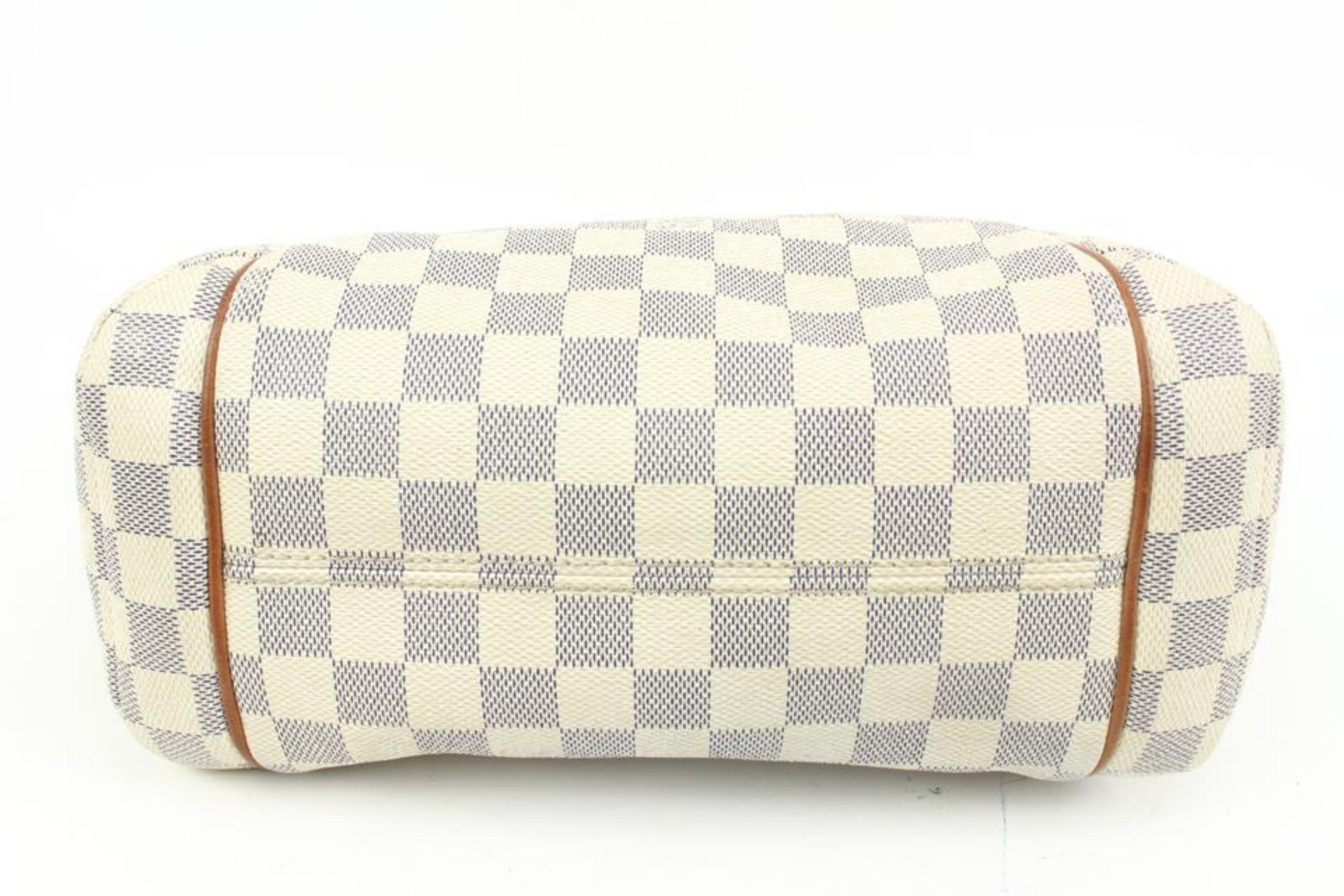 Louis Vuitton Damier Azur Totally PM Zip Tote Shoulder Bag 90lz418s 3