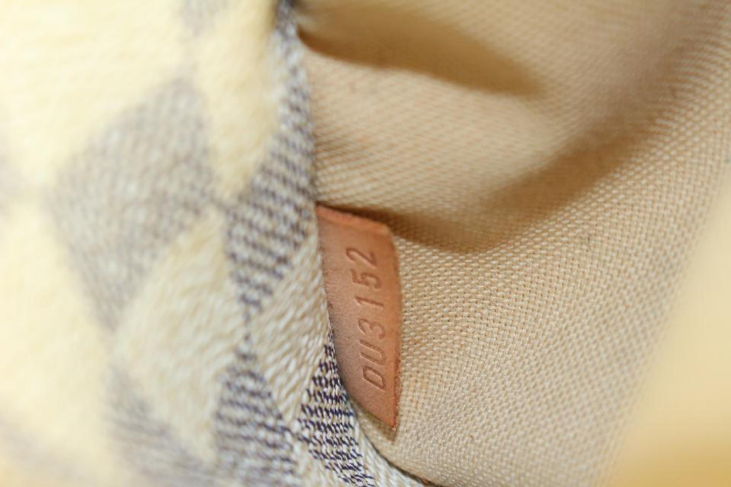 Louis Vuitton Damier Azur Totally PM Zip Tote Shoulder Bag 97lz711s For Sale 5