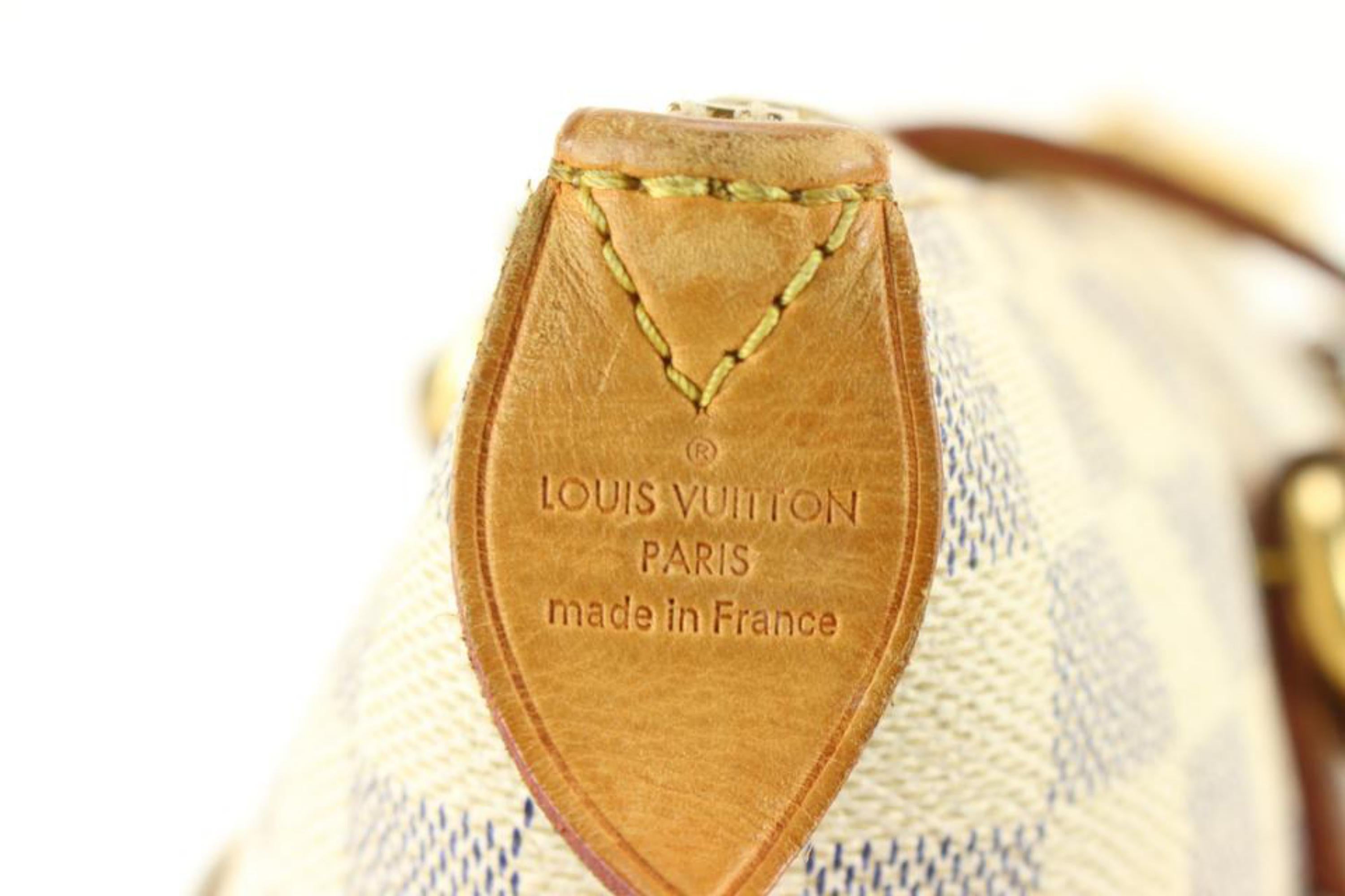 Louis Vuitton Damier Azur Totally PM Zip Tote Shoulder Bag 97lz711s For Sale 2