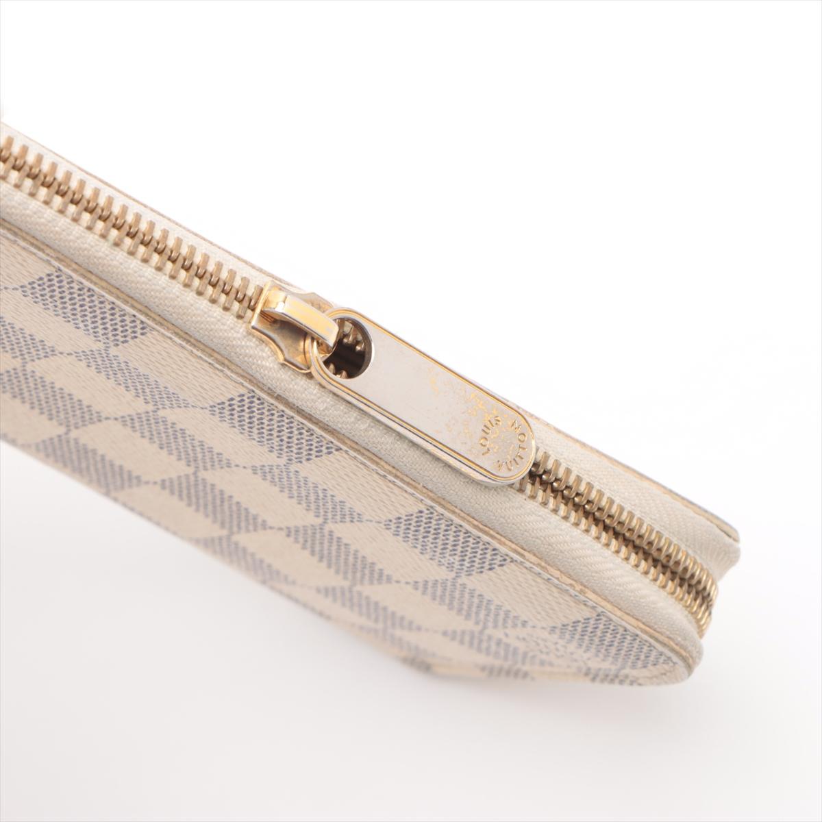 Louis Vuitton Damier Azur Zippy Wallet 10