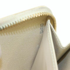 Louis Vuitton Damier Azur Zippy Wallet Long Zip Around 860959