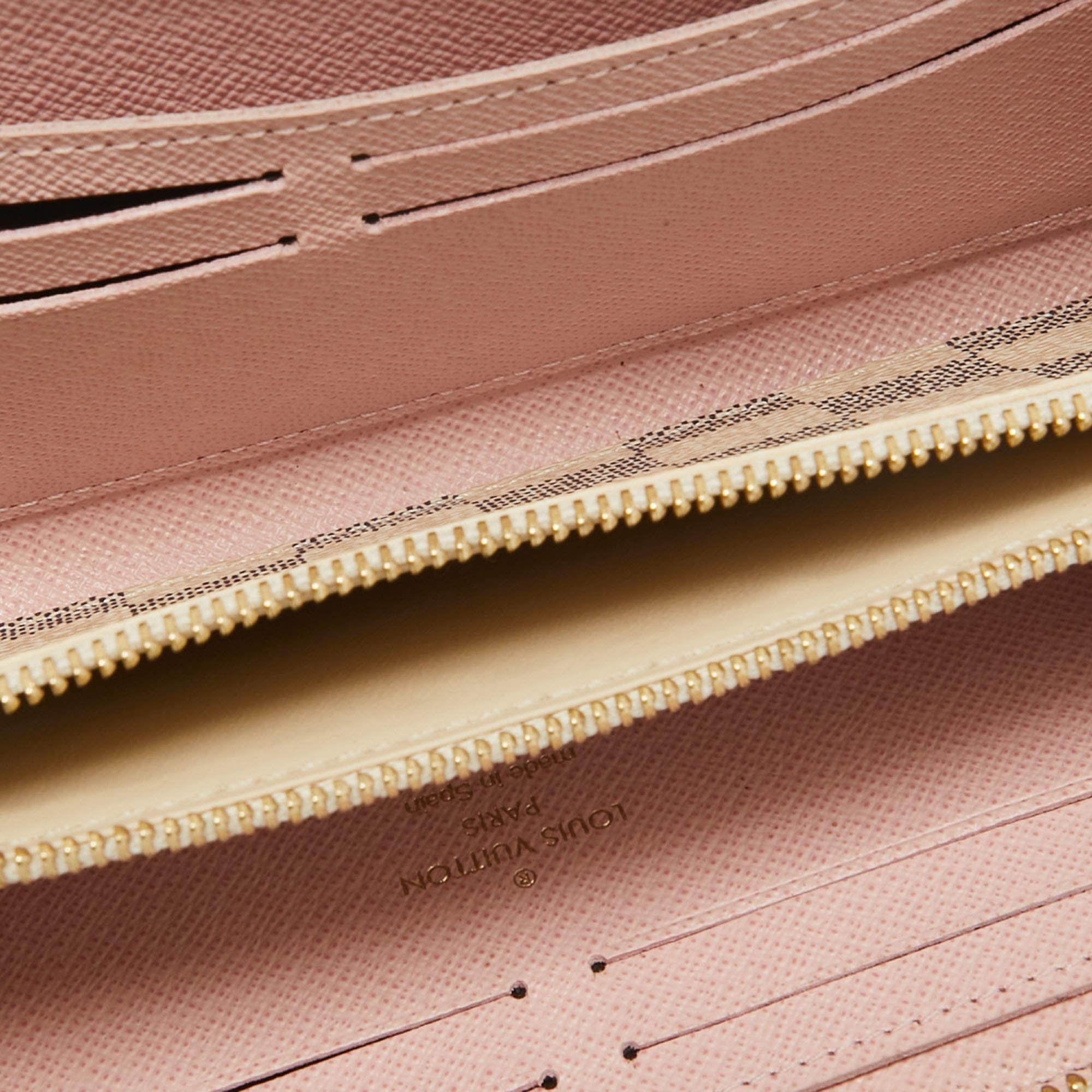 Louis Vuitton Damier Azure Canvas Clemence Wallet 3