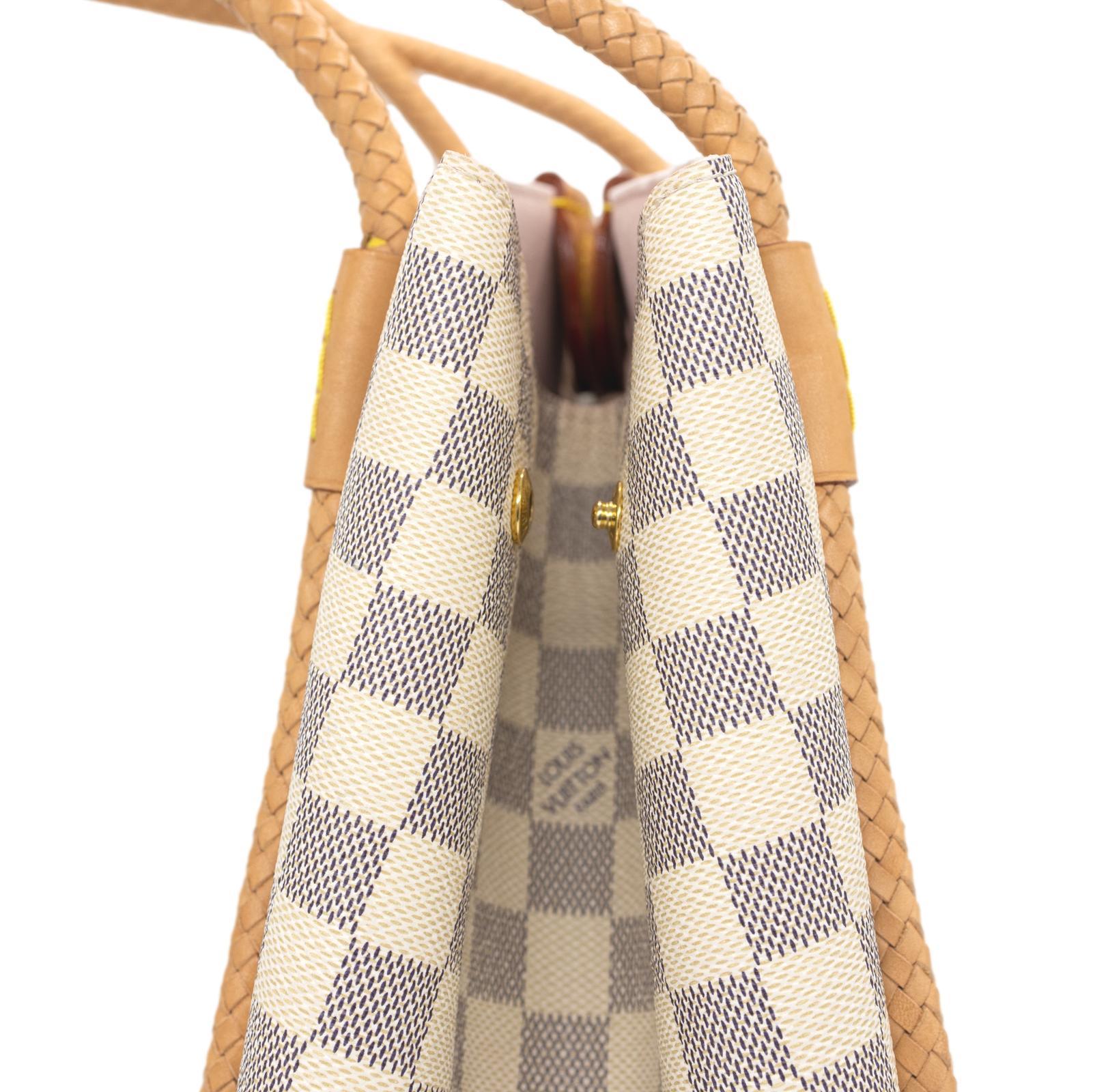 Louis Vuitton Damier Azure Propriano Braided Shoulder Tote Bag, France 2018. 3