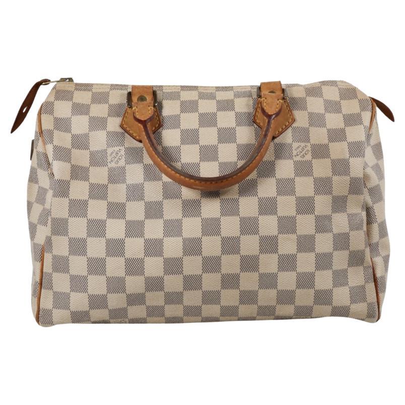 LOUIS VUITTON DAMIER AZURE Speedy 30 Bag For Sale