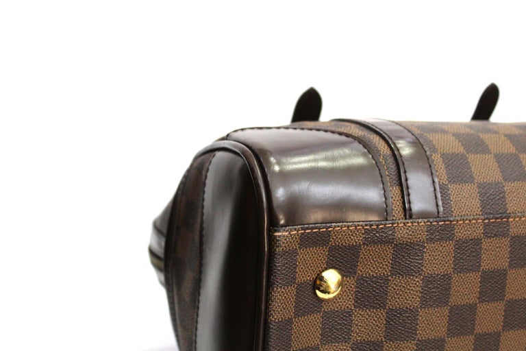 Louis Vuitton Berkeley Shoulder Bag Brown Canvas for sale online