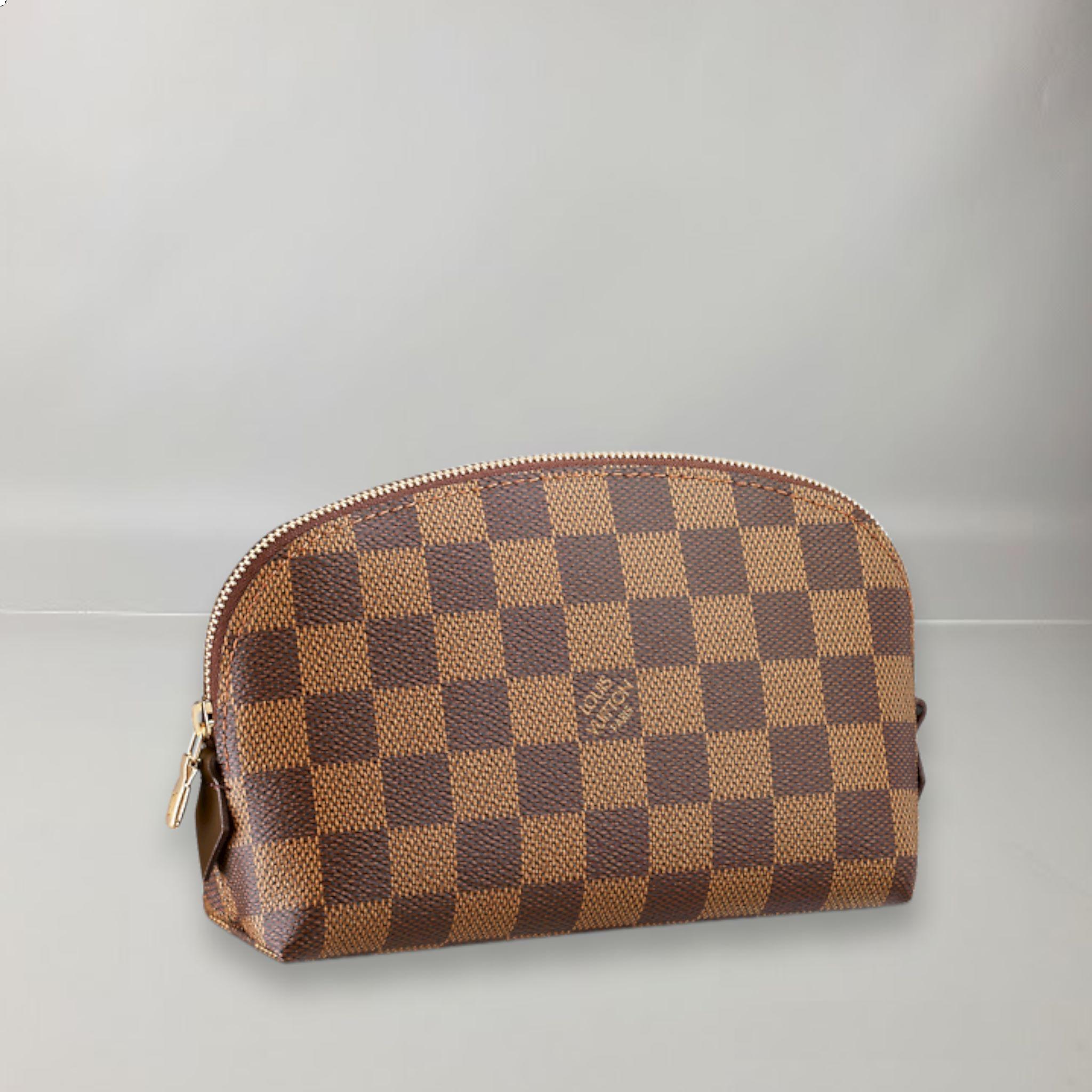 Louis Vuitton Damier canvas Cosmetic Pouch For Sale at 1stDibs