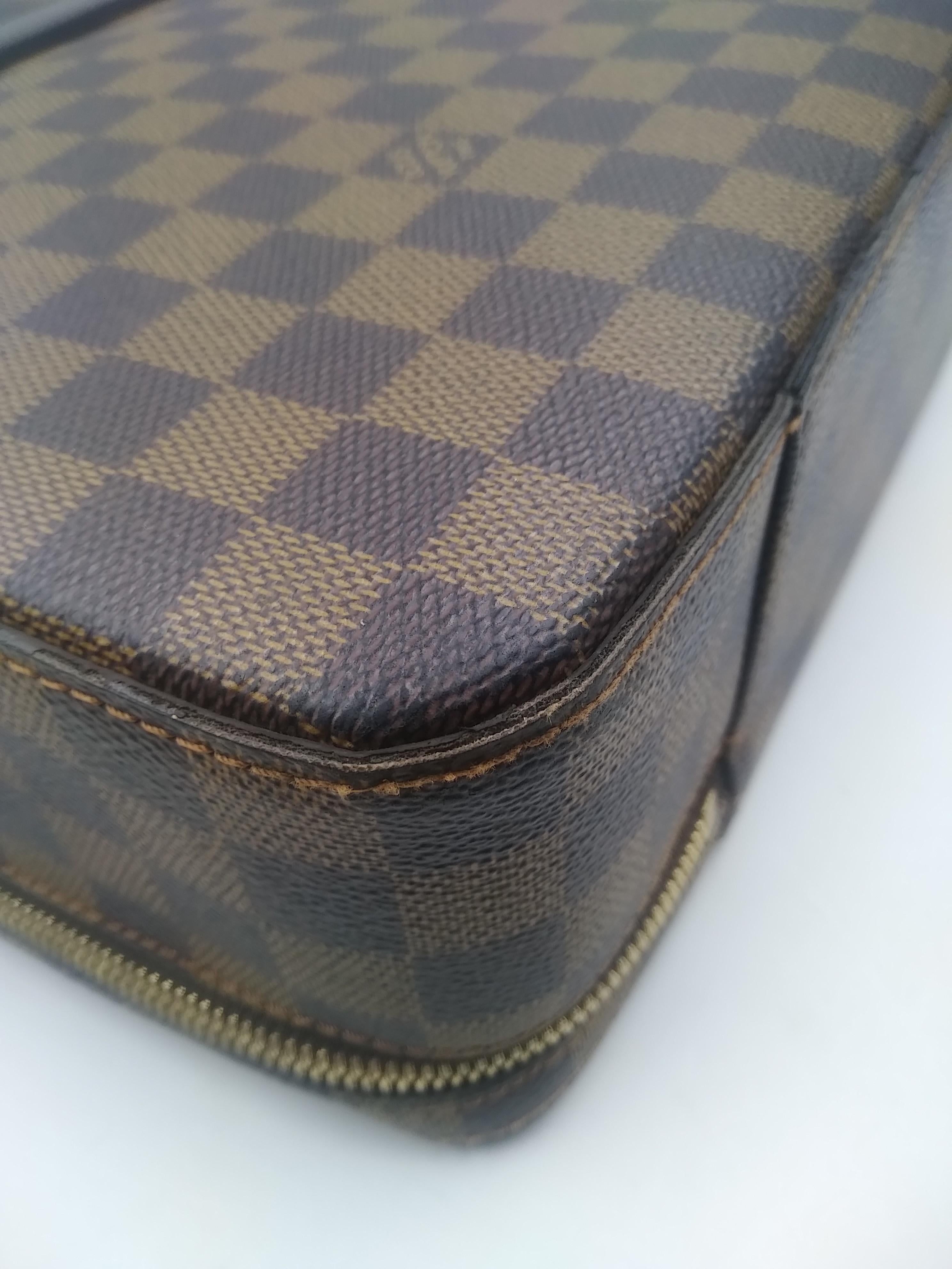 Louis Vuitton Damier Canvas Porte Ordinateur Sabana Computer Case Bag 8