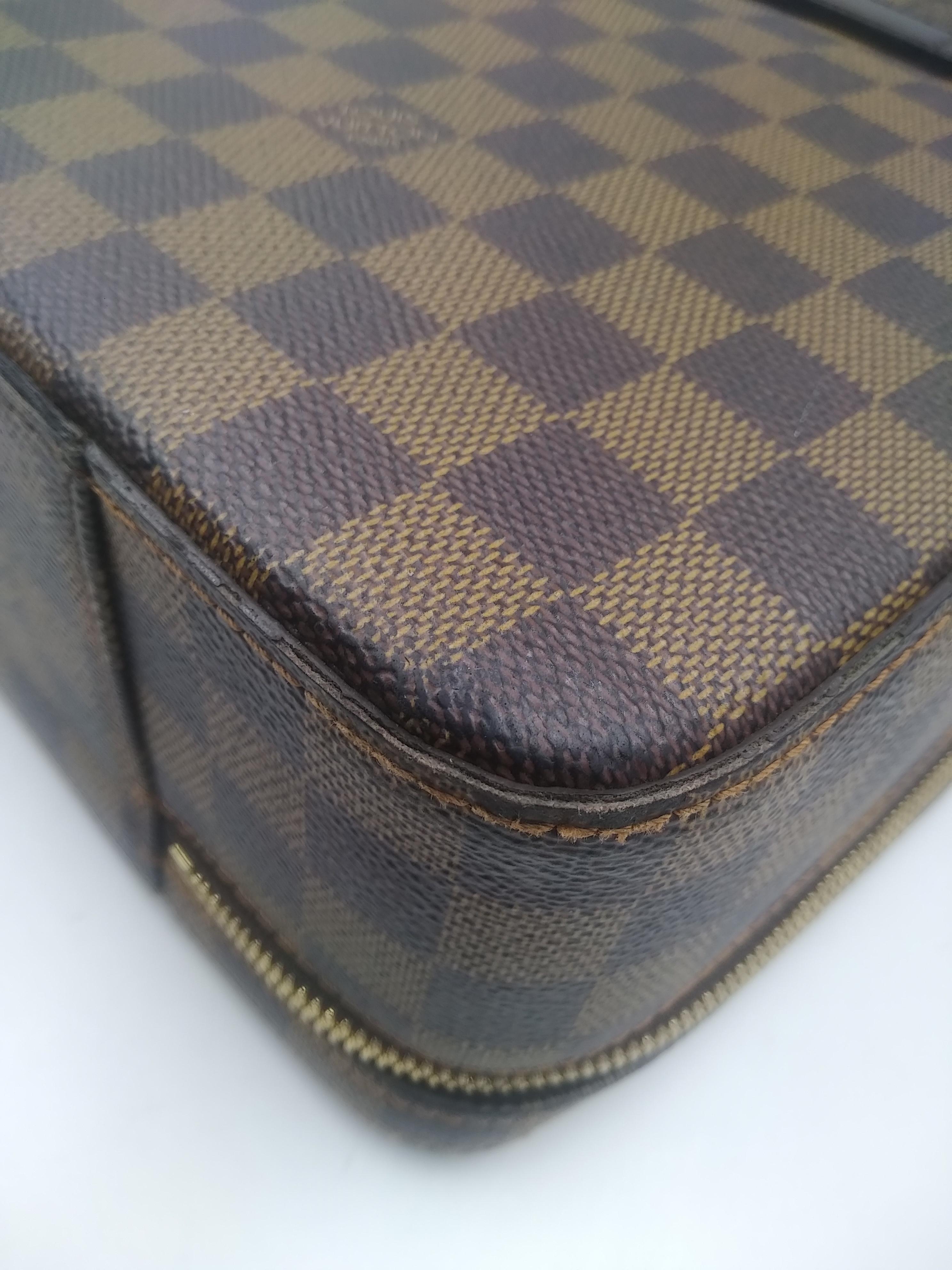 Louis Vuitton Damier Canvas Porte Ordinateur Sabana Computer Case Bag 9