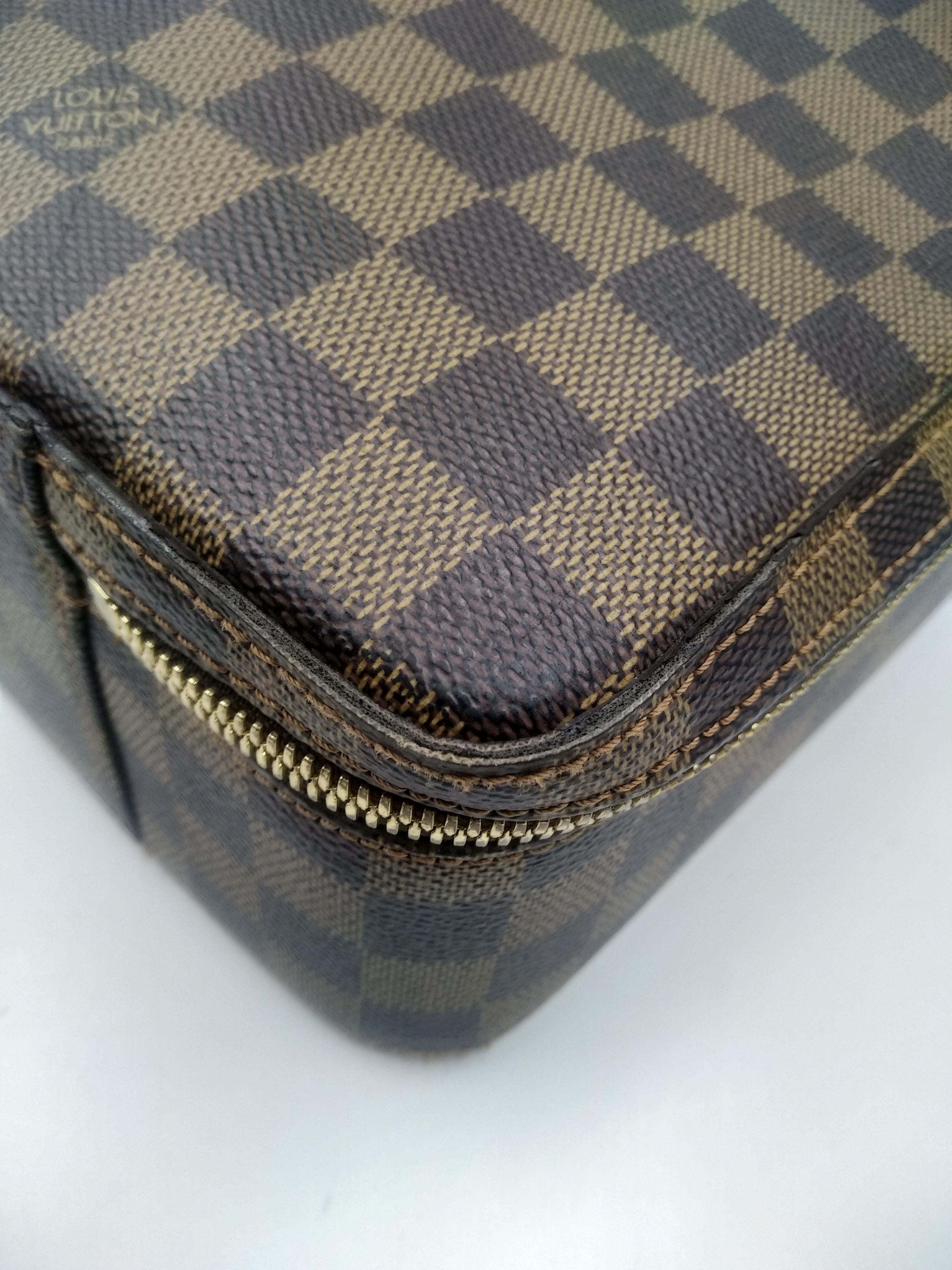 Louis Vuitton Damier Canvas Porte Ordinateur Sabana Computer Case Bag 11