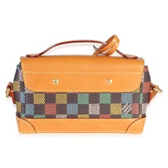 Louis Vuitton Damier Canvas Steamer East West Wearable Wallet