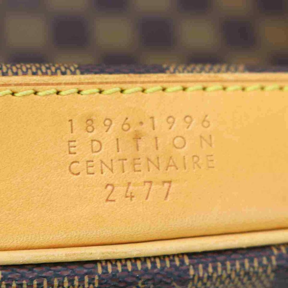 Louis Vuitton Damier Centenaire Clipper Bandouliere 2way Suitcase Luggage 7LVL12 For Sale 2