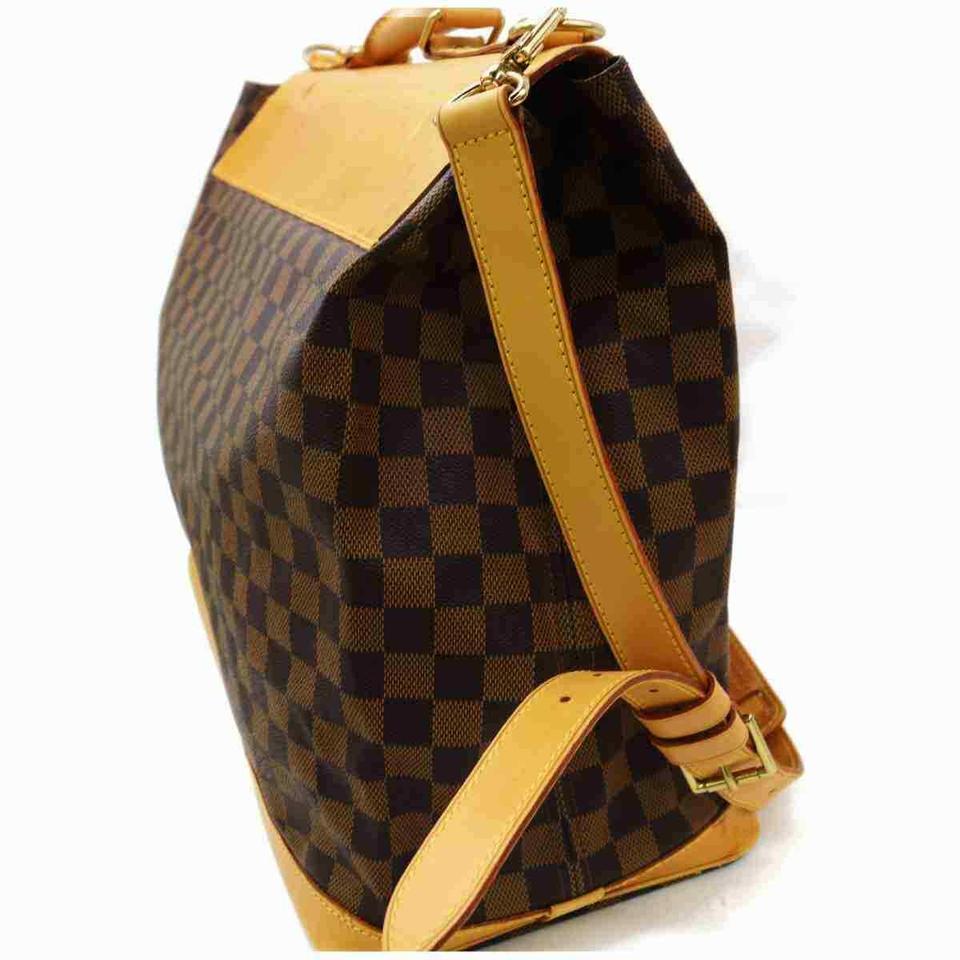 Louis Vuitton Damier Centenaire Clipper Bandouliere 2way Suitcase Luggage 7LVL12 In Good Condition For Sale In Dix hills, NY