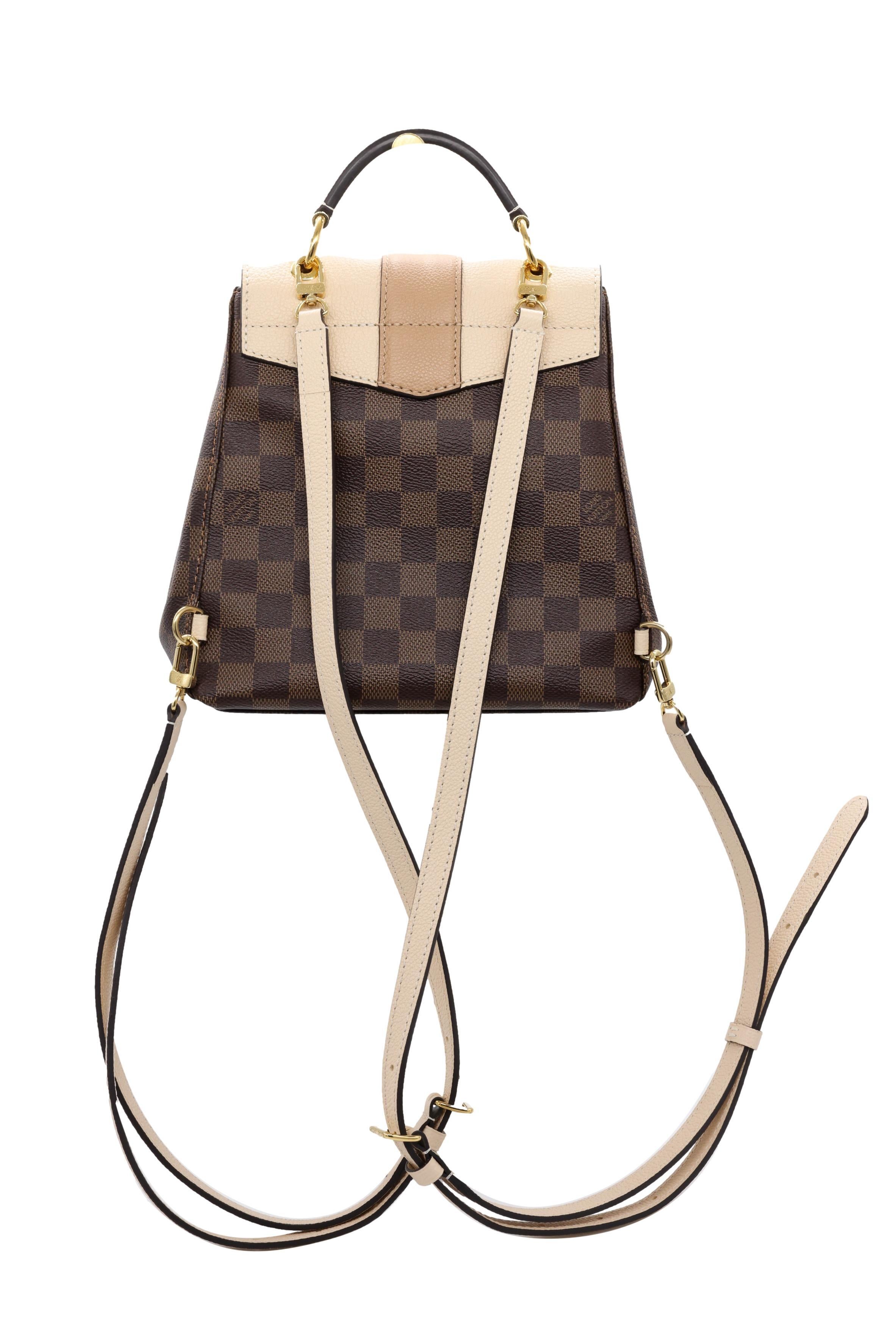 Louis Vuitton Damier Clapton Convertible Backpack Top Handle Shoulder Bag, 2018. 11