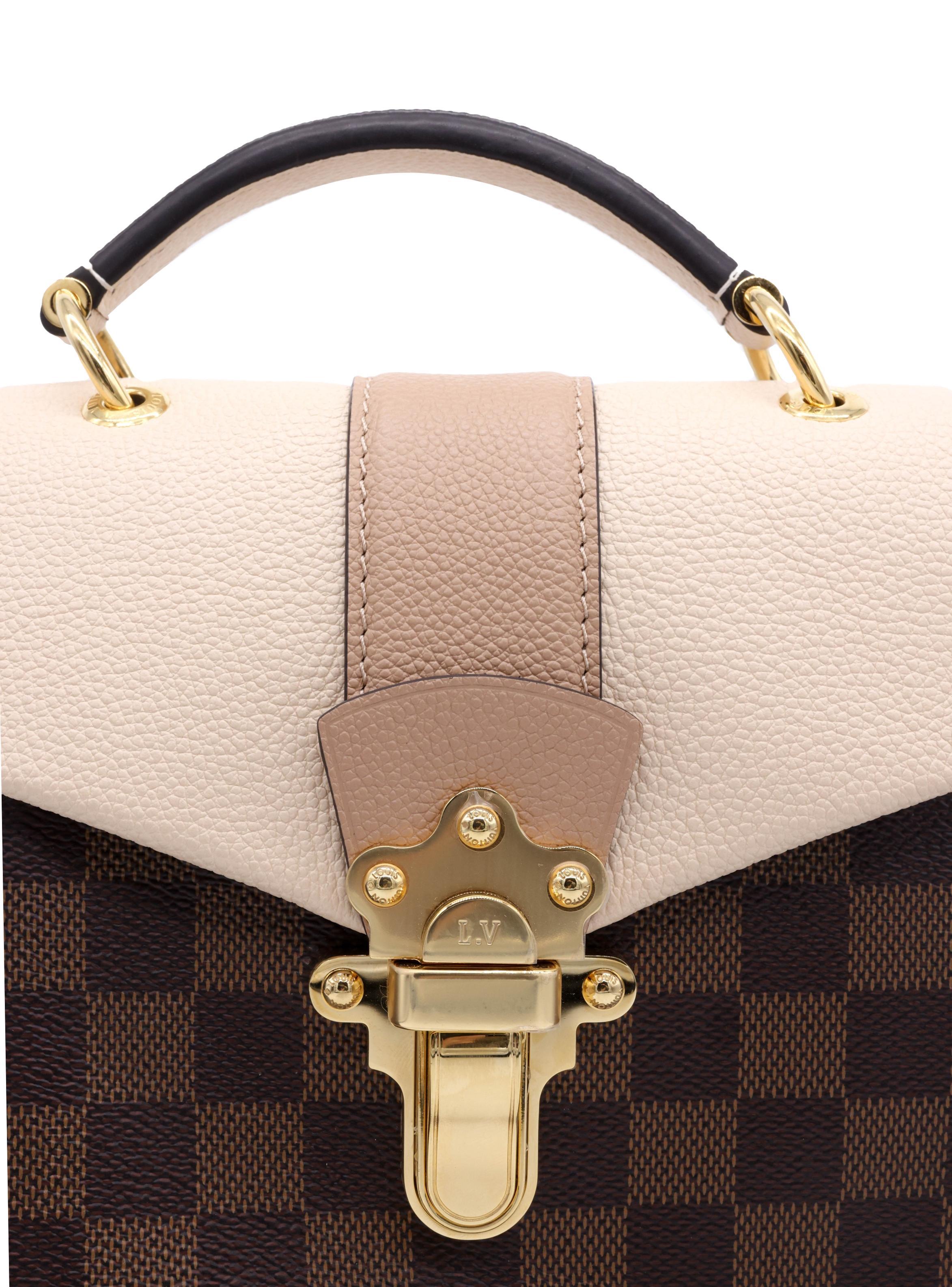 Louis Vuitton Damier Clapton Convertible Backpack Top Handle Shoulder Bag, 2018. In Excellent Condition In Banner Elk, NC