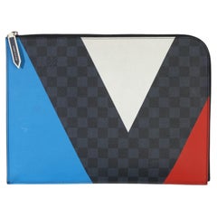 Louis Vuitton Damier Cobalt America's Cup Porte Documents