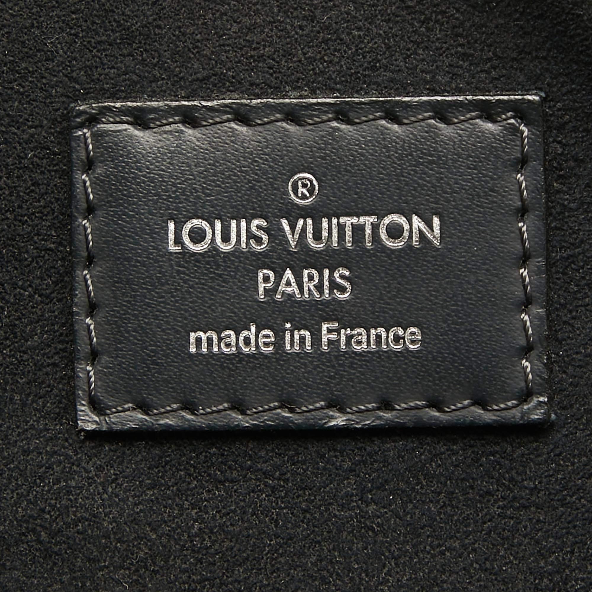 Sac messager vertwich Louis Vuitton en toile damier cobalt Pour femmes en vente