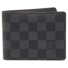 lv wallet checkered
