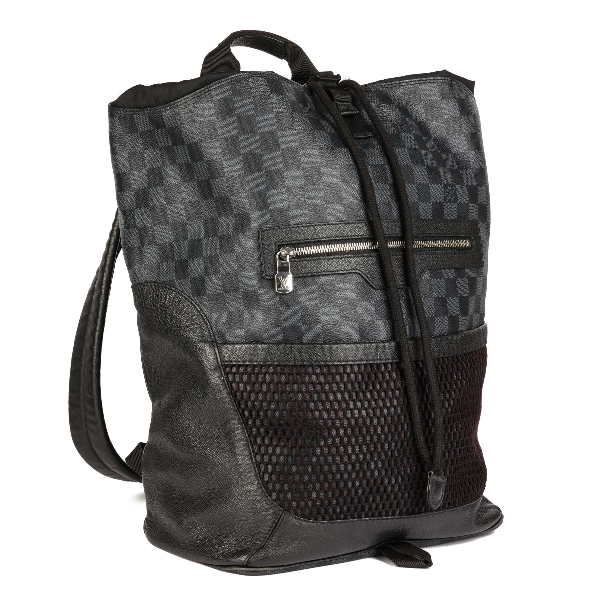 Louis Vuitton Damier Cobalt Coated Canvas, Black Calfskin Leather & Black Nylon Matchpoint Backpack

Product Details
Xupes Ref: CB777
Brand: Louis Vuitton
Model: Matchpoint Backpack
Type: Backpack
Serial Number: FL0168
Age: 2018
Colour: