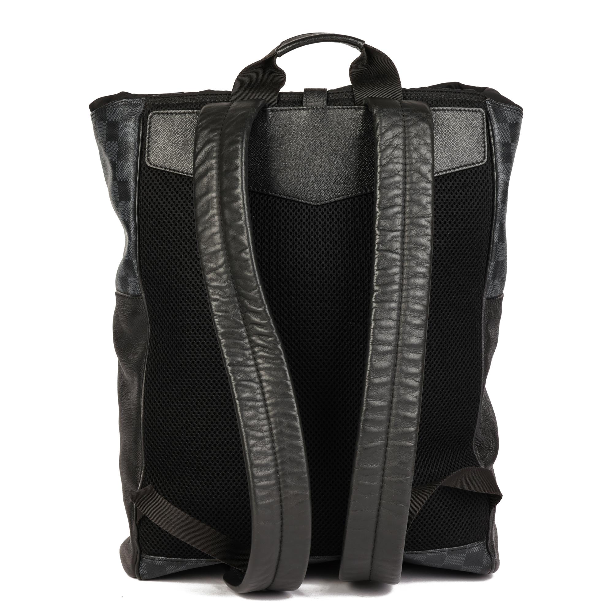 Louis Vuitton Damier Cobalt Coated Canvas Matchpoint Backpack en Excelente estado para la venta en Bishop's Stortford, Hertfordshire