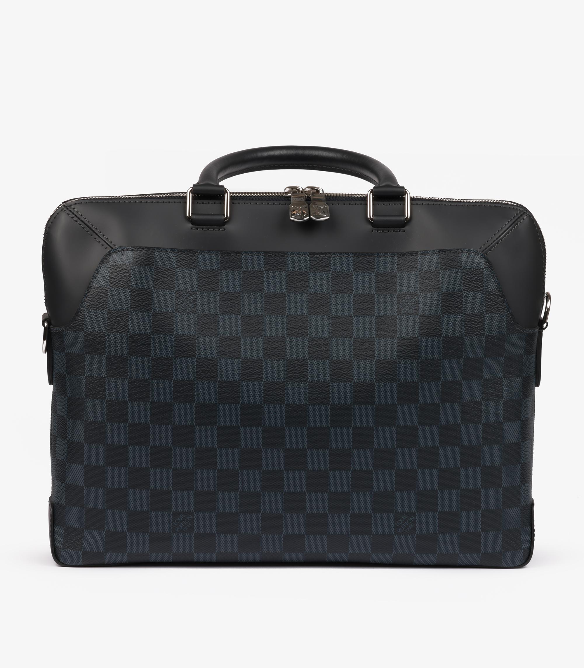 Louis Vuitton Damier Cobalt Coated Canvas Oliver Porte Dokumente im Zustand „Hervorragend“ im Angebot in Bishop's Stortford, Hertfordshire