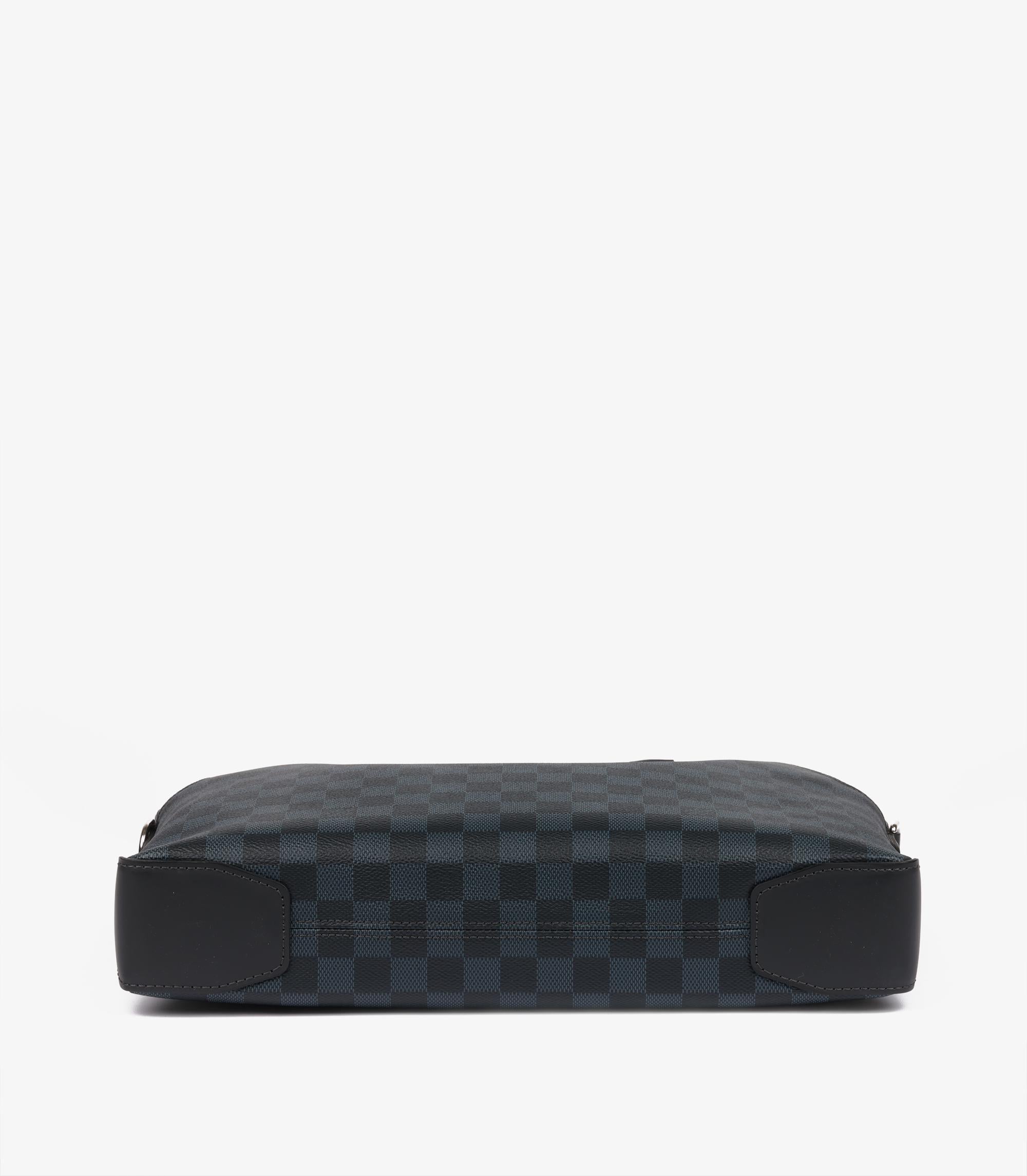 Louis Vuitton Damier Cobalt Coated Canvas Oliver Porte Dokumente für Damen oder Herren im Angebot