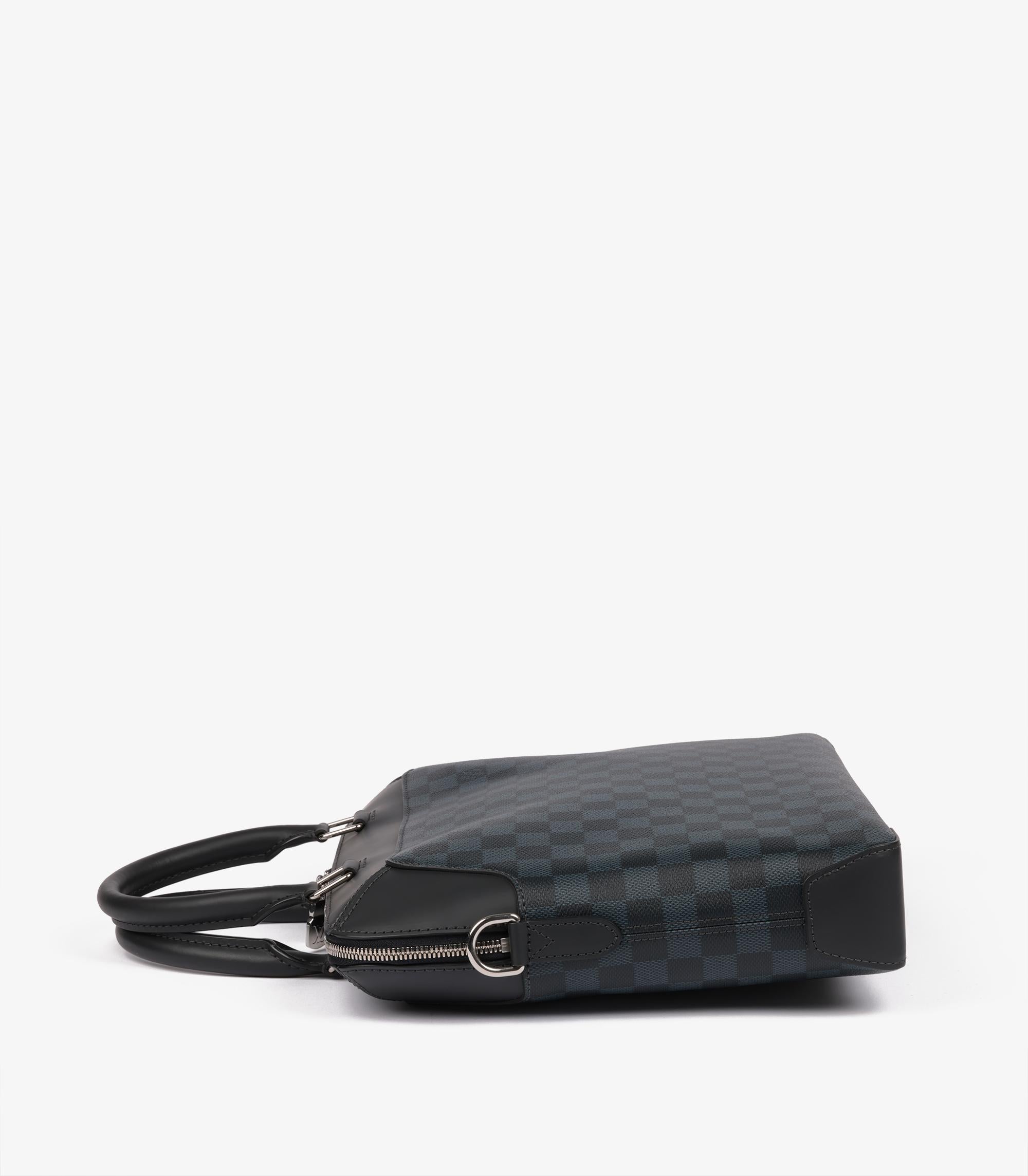 Louis Vuitton Damier Cobalt Coated Canvas Oliver Porte Dokumente im Angebot 1