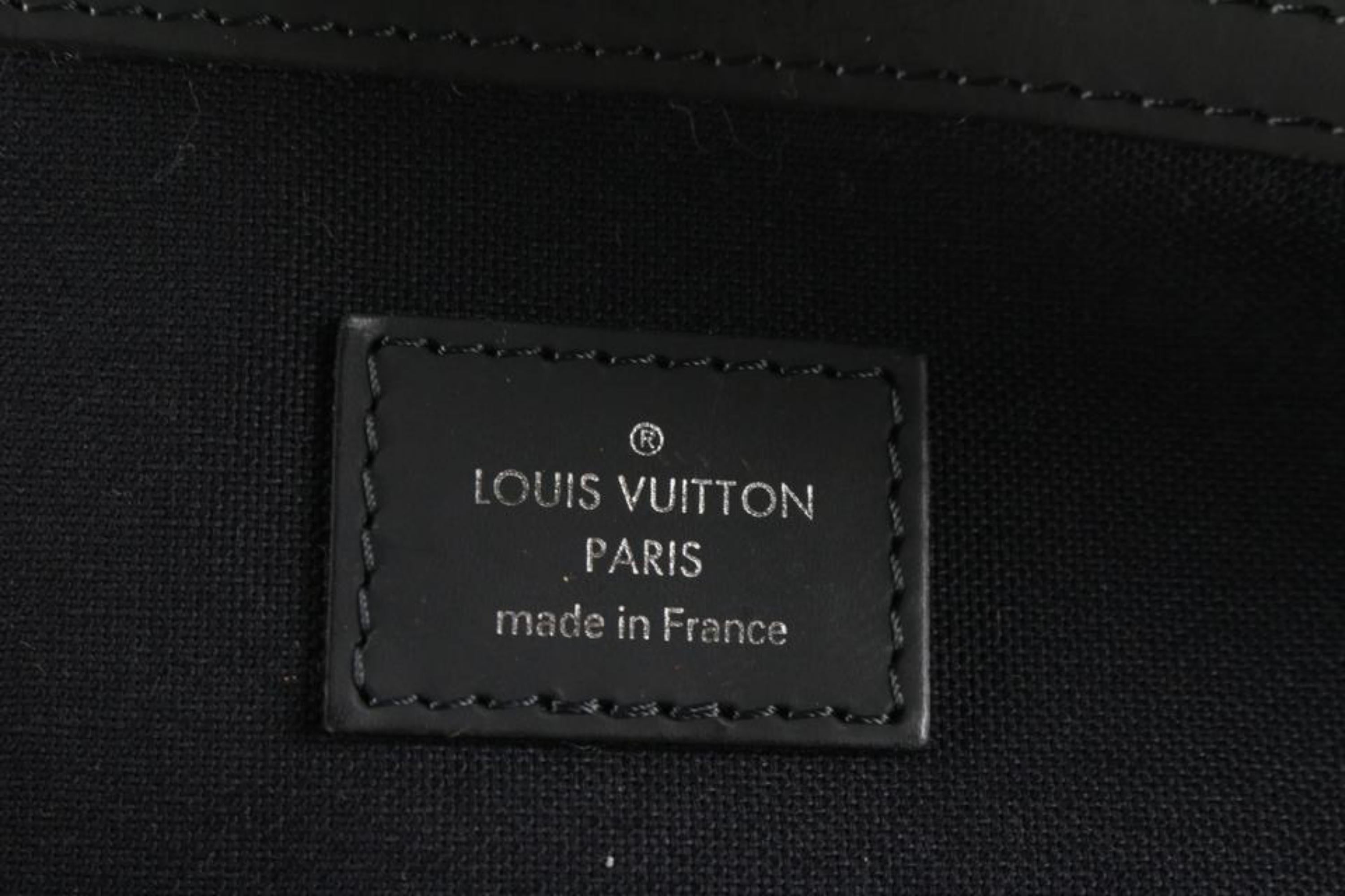 Louis Vuitton Damier Cobalt Keepall Bandouliere 55 Duffle with Strap 79lz629s 5