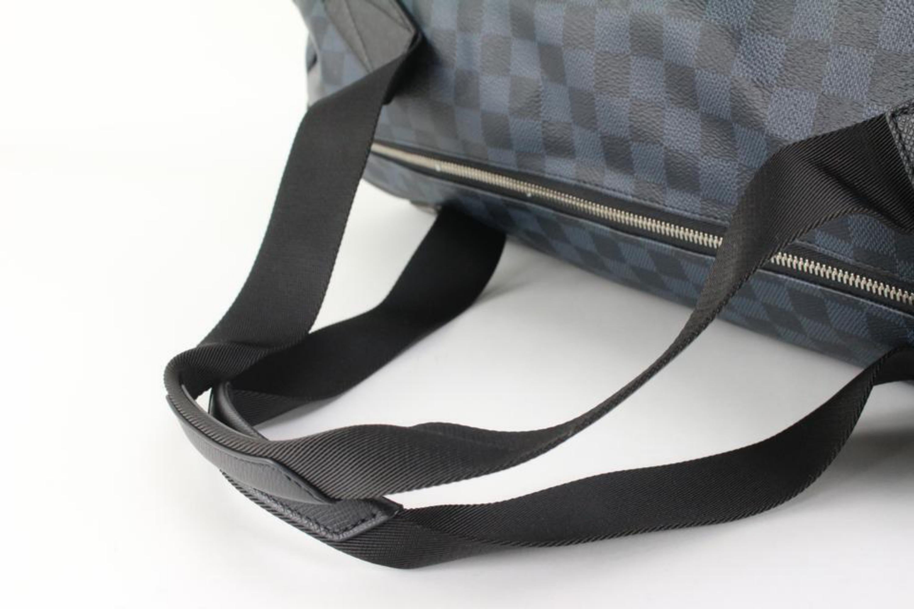 Louis Vuitton Damier Cobalt Matchpoint Polochon Duffle Bag 1L26a 3