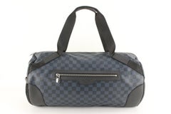 Louis Vuitton Damier Cobalt Matchpoint Polochon Duffle Bag 88lk826s