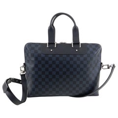 Louis Vuitton Damier Cobalt Porte Documents Jour Tote Bag