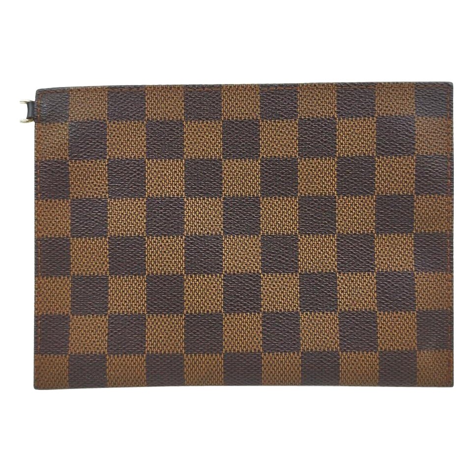 Louis Vuitton Damier Ebene Accessories Pouch Toiletry Pochette 861732