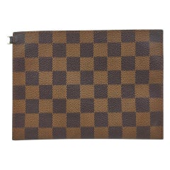 Vintage Louis Vuitton Damier Ebene Accessories Pouch Toiletry Pochette 861732