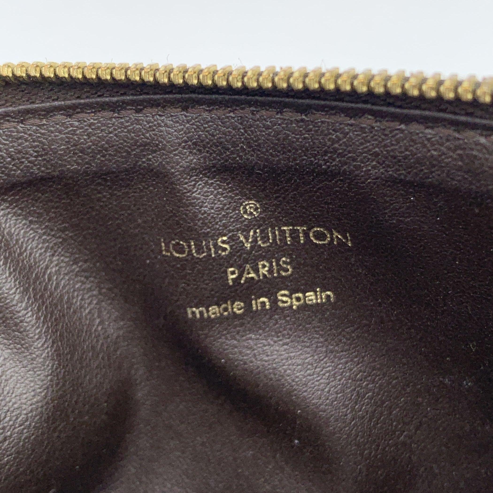 Louis Vuitton Damier Ebene Accessory Zip Pouch for Felicie Pochette 1