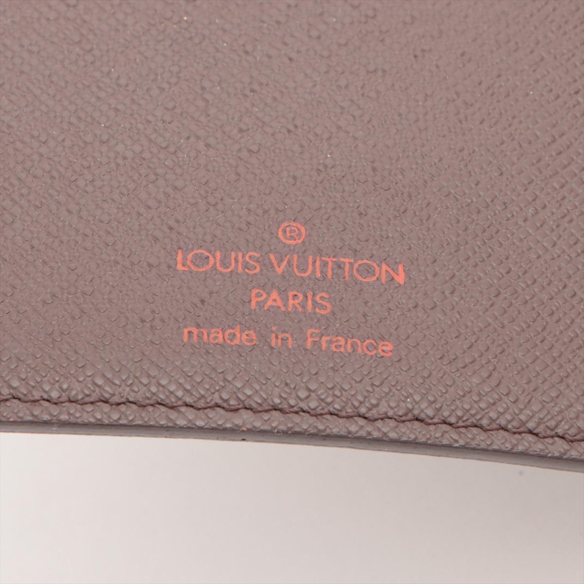 Louis Vuitton Damier Ebene Agenda MM Notebook Cover For Sale 2