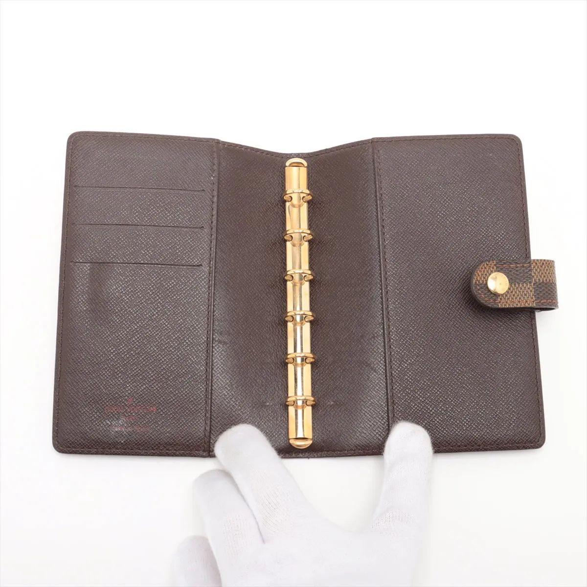 Louis Vuitton Damier Ebene Agenda PM In Good Condition For Sale In Humacao, PR