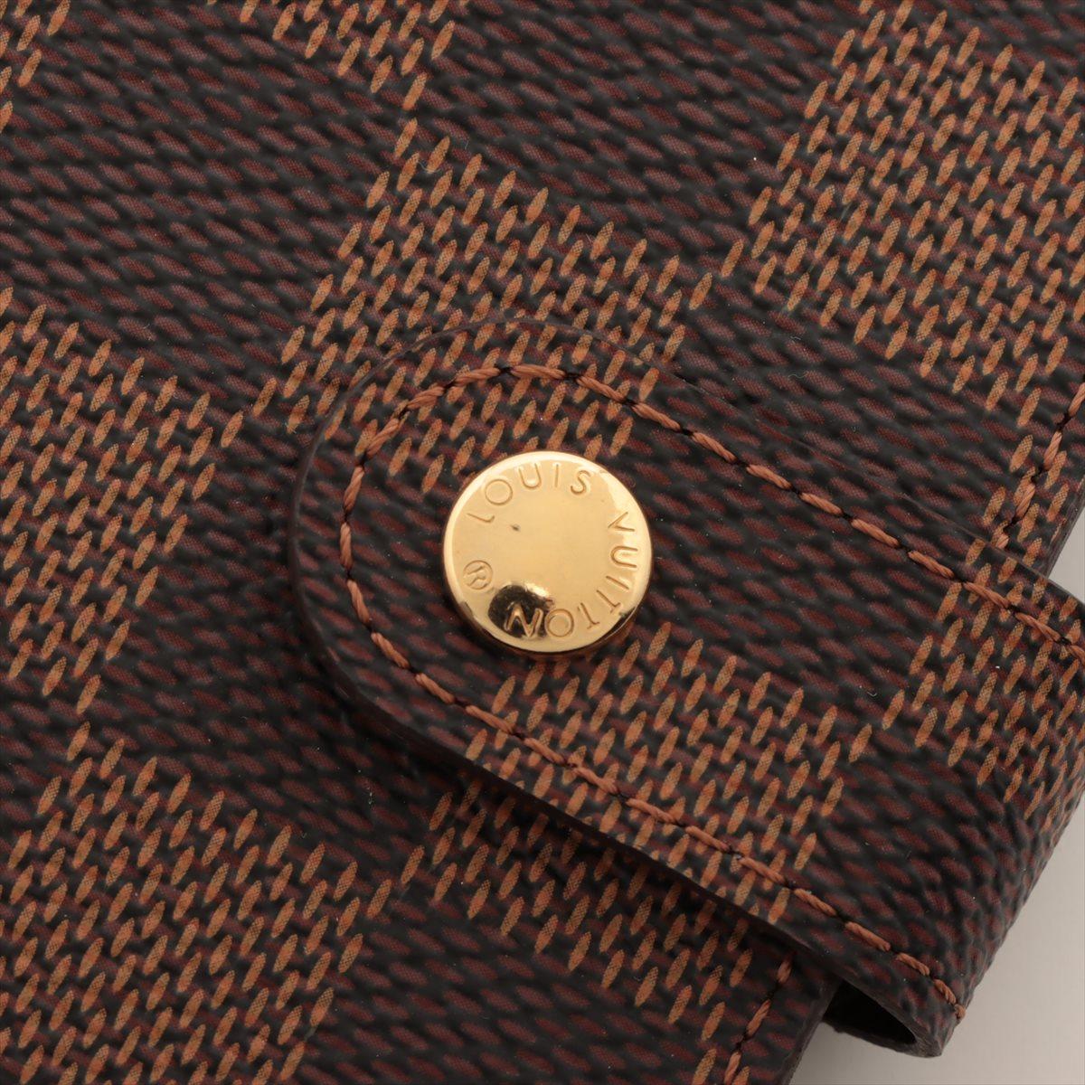 Louis Vuitton Damier Ebene Agenda PM For Sale 1