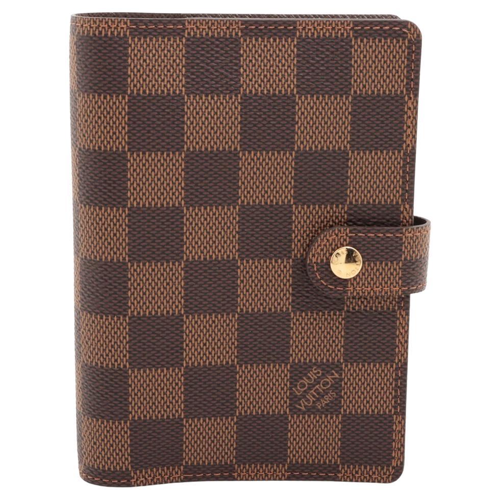 Louis Vuitton Damier Ebene Agenda PM For Sale