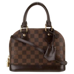 Louis Vuitton Damier Ebene Alma BB Bag As Is