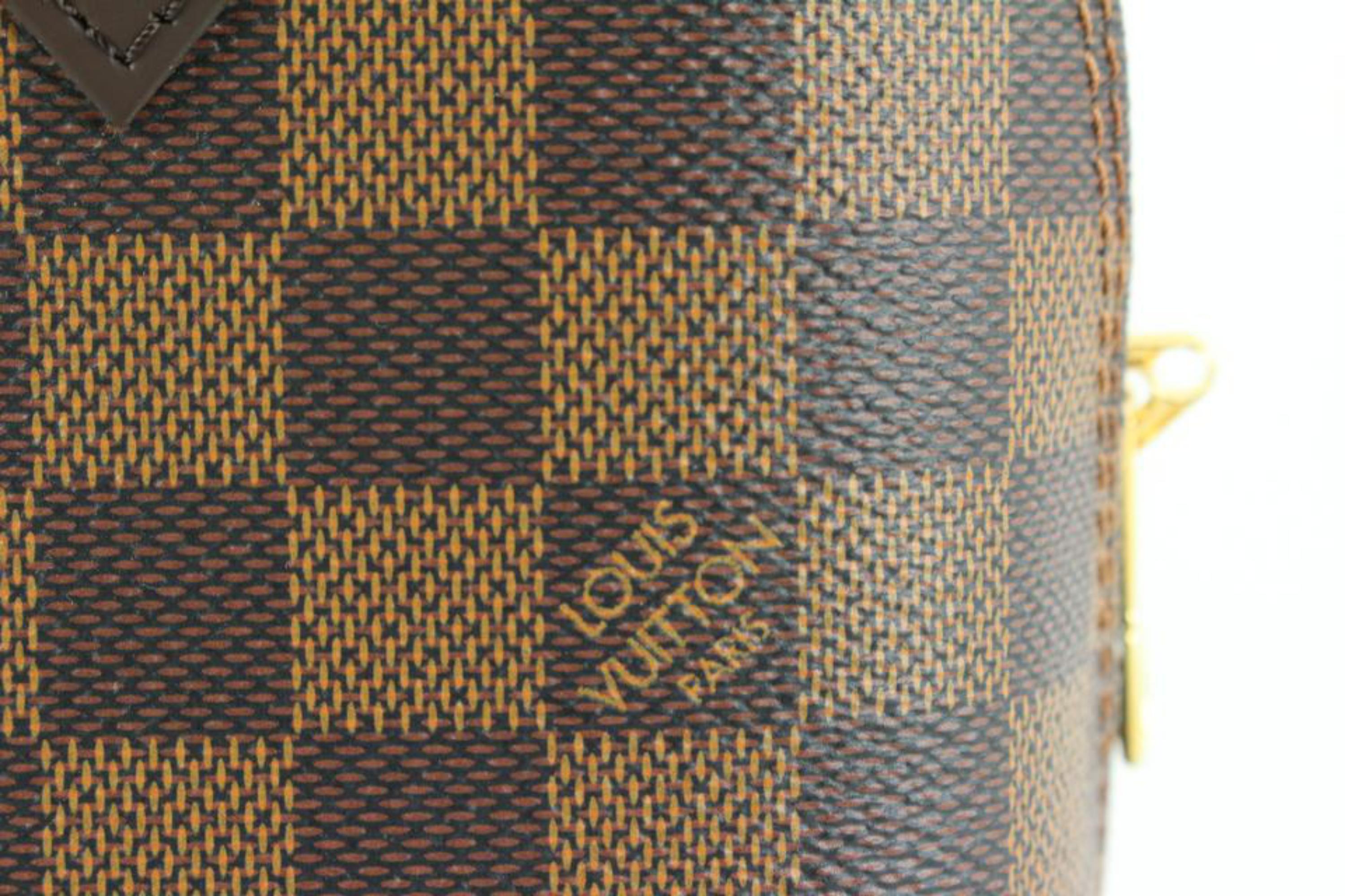 Women's Louis Vuitton Damier Ebene Alma BB Crossbody with Strap 82lv85s