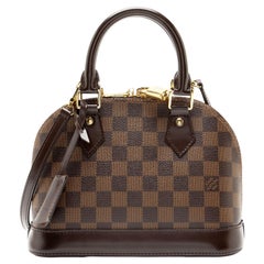 Louis Vuitton Damier Ebene Alma BB Satchel