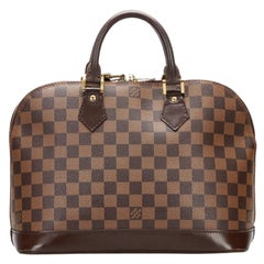 Damier Ebene Alma MM Handtasche von Louis Vuitton